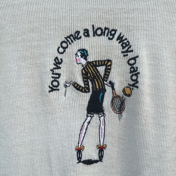 ❣️HOST PICK❣️ Vintage Virginia Slims Sweater from the 1970’s - Picture 4 of 4